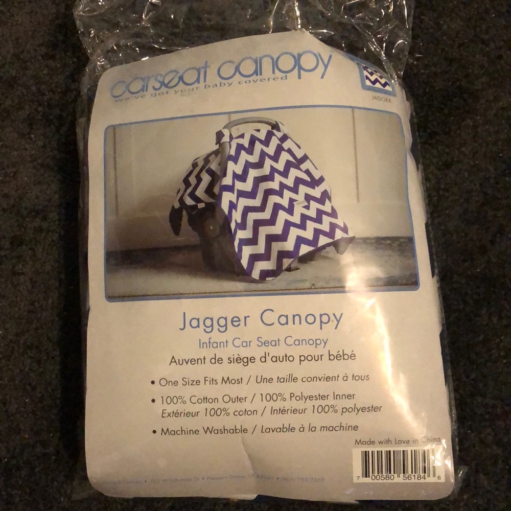 Carseat canopy cover